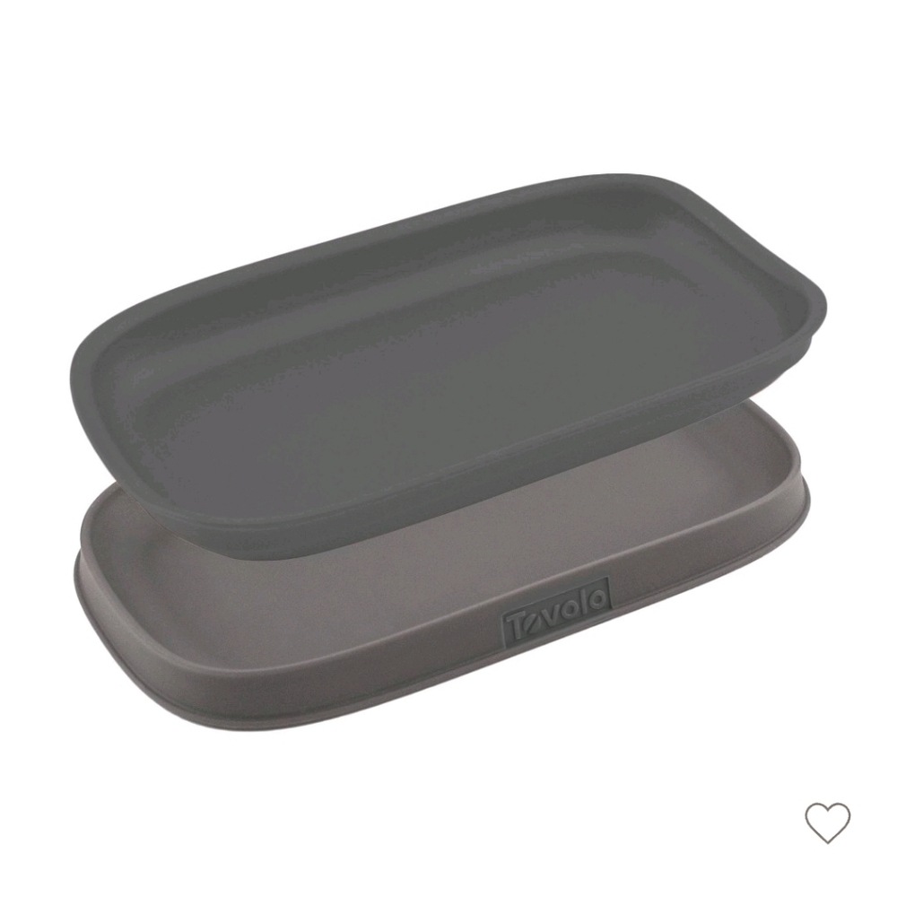 Tovolo Double Spoon Rest - Charcoal